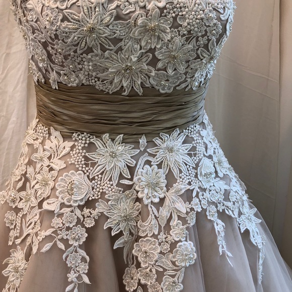 Justin Alexander retro-wedding dress - Picture 2 of 7